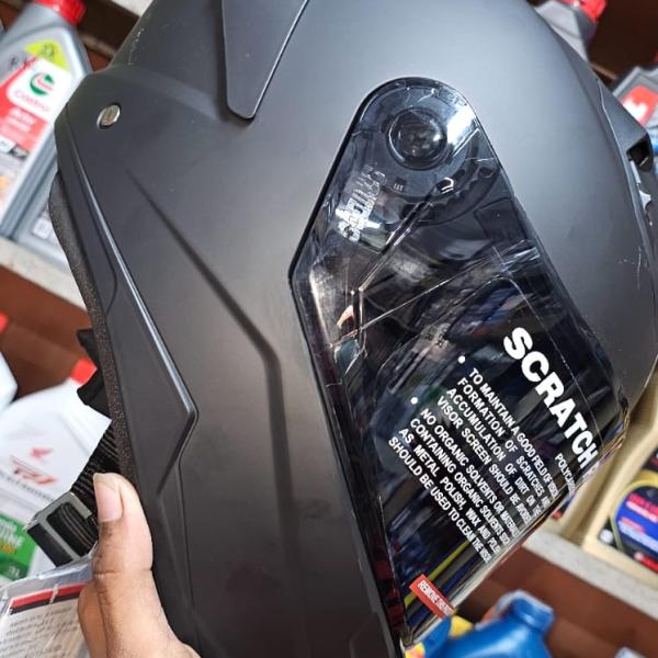 Studds Raider Super ISI Certified Full Face Helmet (Matte Black)