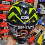 STUDDS Trooper D3 Ventura Decor Helmet – Matt Black N5